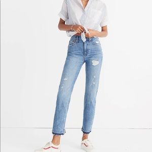Madewell Classic Straight Jeans, Size 25/26